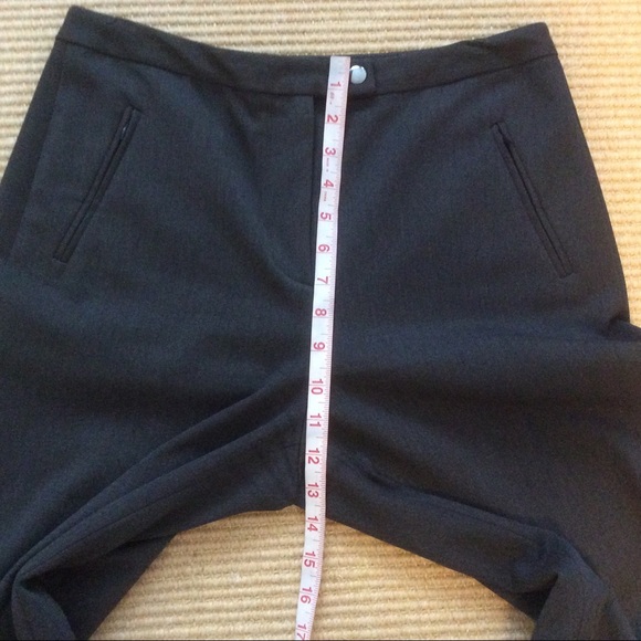 Talbots Straight Leg Stretch Pants Gray Size 8 - Picture 11 of 14